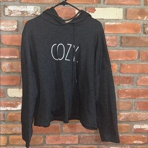 ❌SOLD❌ Grey Black Hoodie